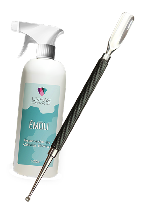 Método exclusivo Unhas Cariocas - Cureta e Emóli